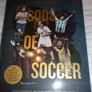 Men in Blazers Present 'Gods of Soccer' Hardcover Book NWT